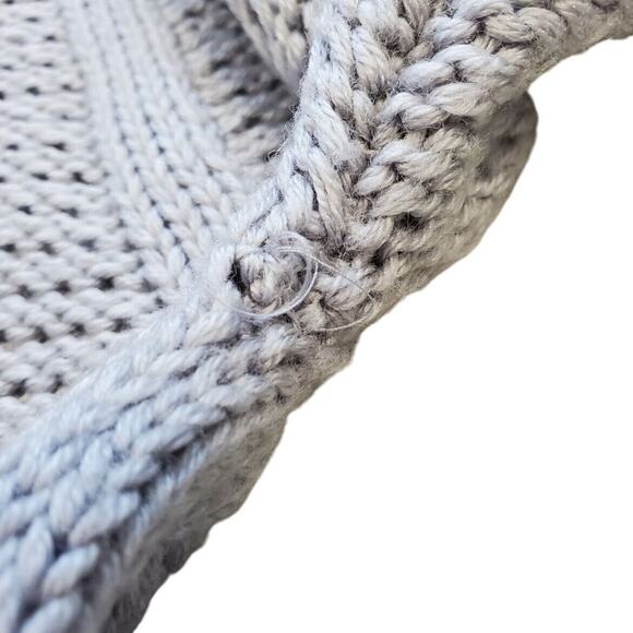 Banana Republic Wool Blend Knit Pullover Sweater Size M Womens Rib Stitch - Picture 7 of 7